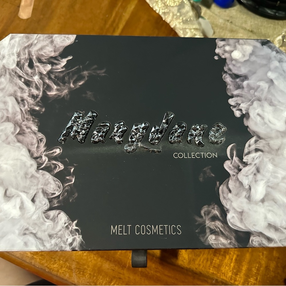 Melt MaryJane Pr new glitter look like that bcuz of the way I had the box store